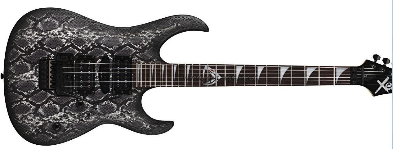 Cort Elektro Gitar X-6 VPR BKS