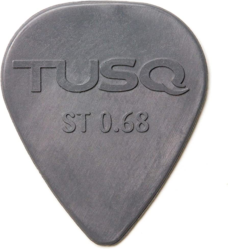 TUSQ Pick 0.68mm Grey 6 Pack Deep Tone Pena