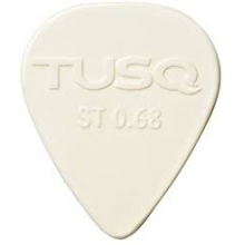 TUSQ Pick 0.68mm White 6 Pack Bright Tone (PENA)